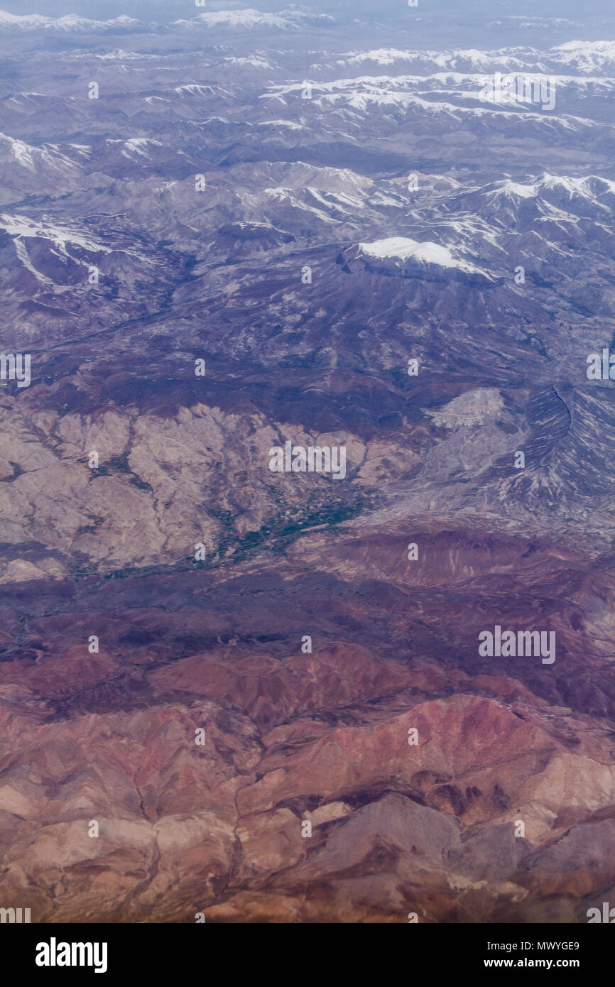 Berge Linie in Hindustan, in Afghanistan Stockfoto