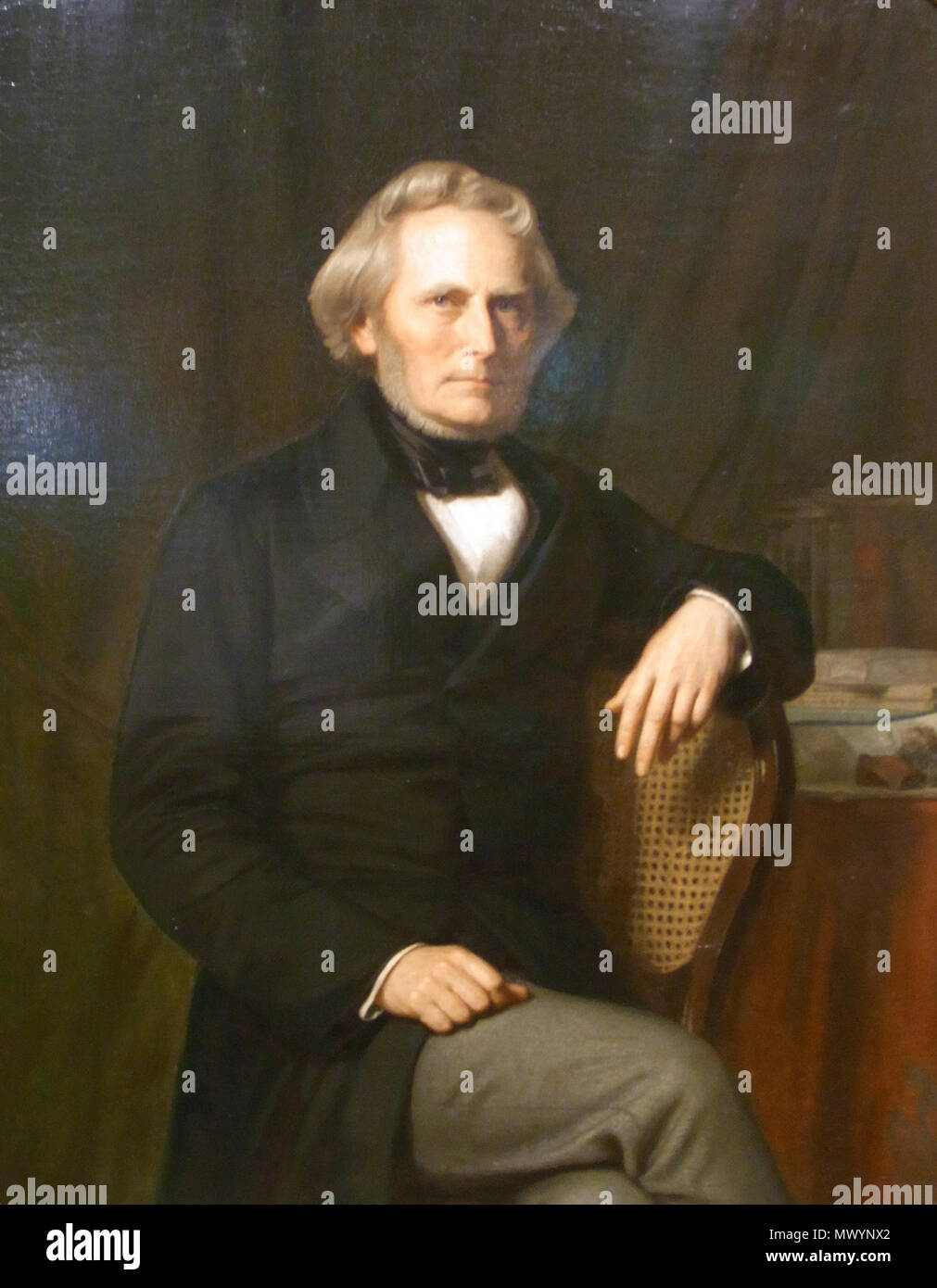 . Englisch: Ruhr Museum auf Zeche Zollverein English: Ruhr Museum auf Zeche Zollverein 6 Meter Ebene: / Friedrich Harkort (1793-1880) Georg Wilhelm Volkhart, 1860 Karl Ernst Osthaus Museum, Hagen. Vom 7. Februar 2010. Rainer Halama 532 Ruhrmuseum-Ebene-6 / 621 Stockfoto