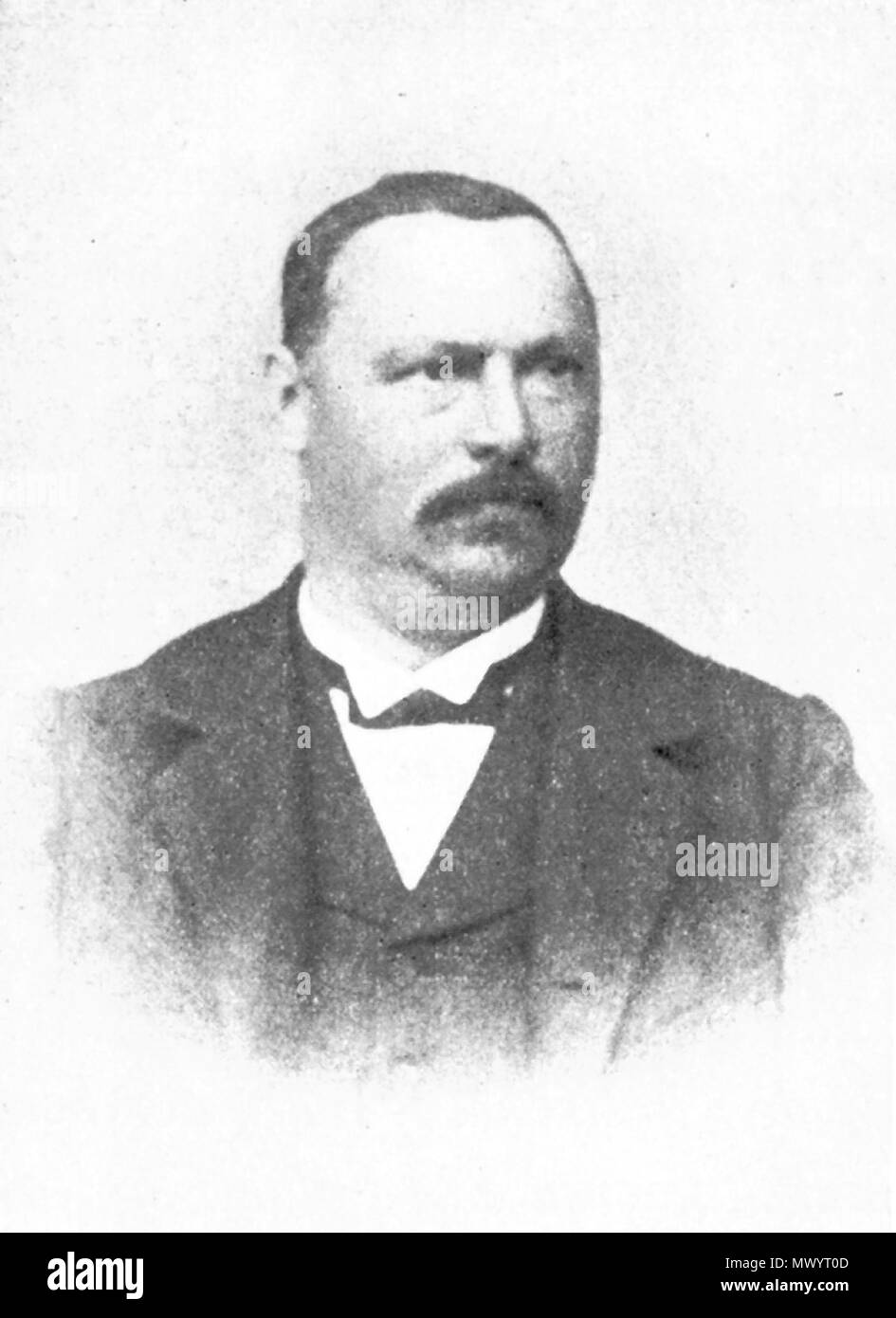 . Englisch: Joseph Boesch, war Präsident der Brauerei "Aktienbrauerei Zürich' von 1896 bis 1913. 19. oder frühen 20. Jahrhunderts. Unbekannt 325 Joseph Boesch Stockfoto