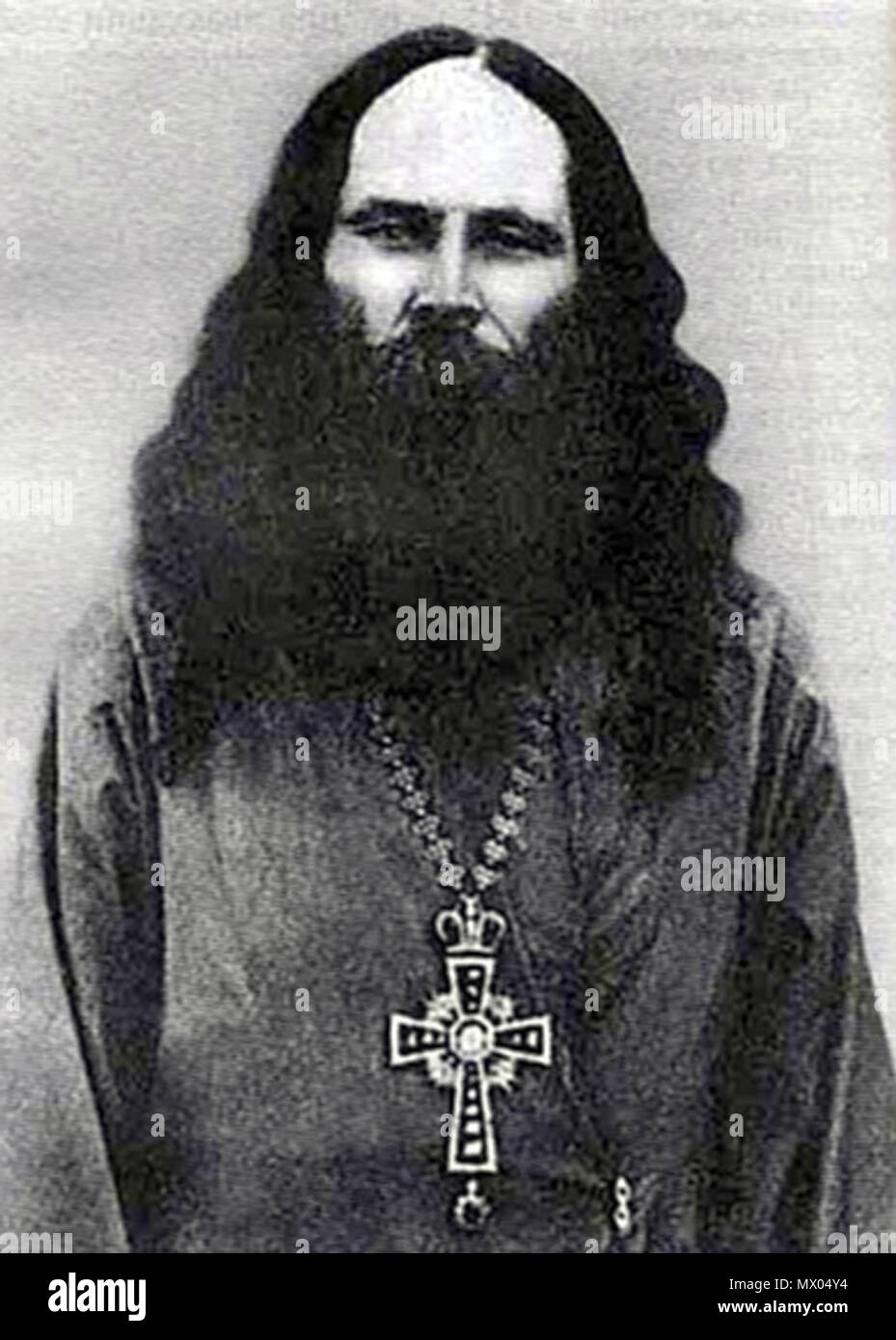 . Русский: иеромонах Феофан (Адаменко). Расстрелян в 1937 году Englisch: Ieromonah Theophan (adamenko). 1937 erschossen. Vor 1937. unkonown 604 Theophan Adamenko Stockfoto