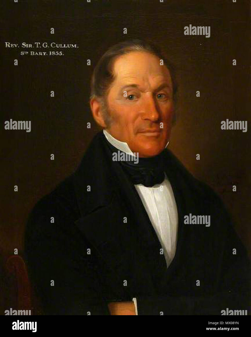 562 Sir Thomas Gery Cullum (1777 bis 1855), 8. Bt, Kaplan an den Herzog von Sussex Stockfoto