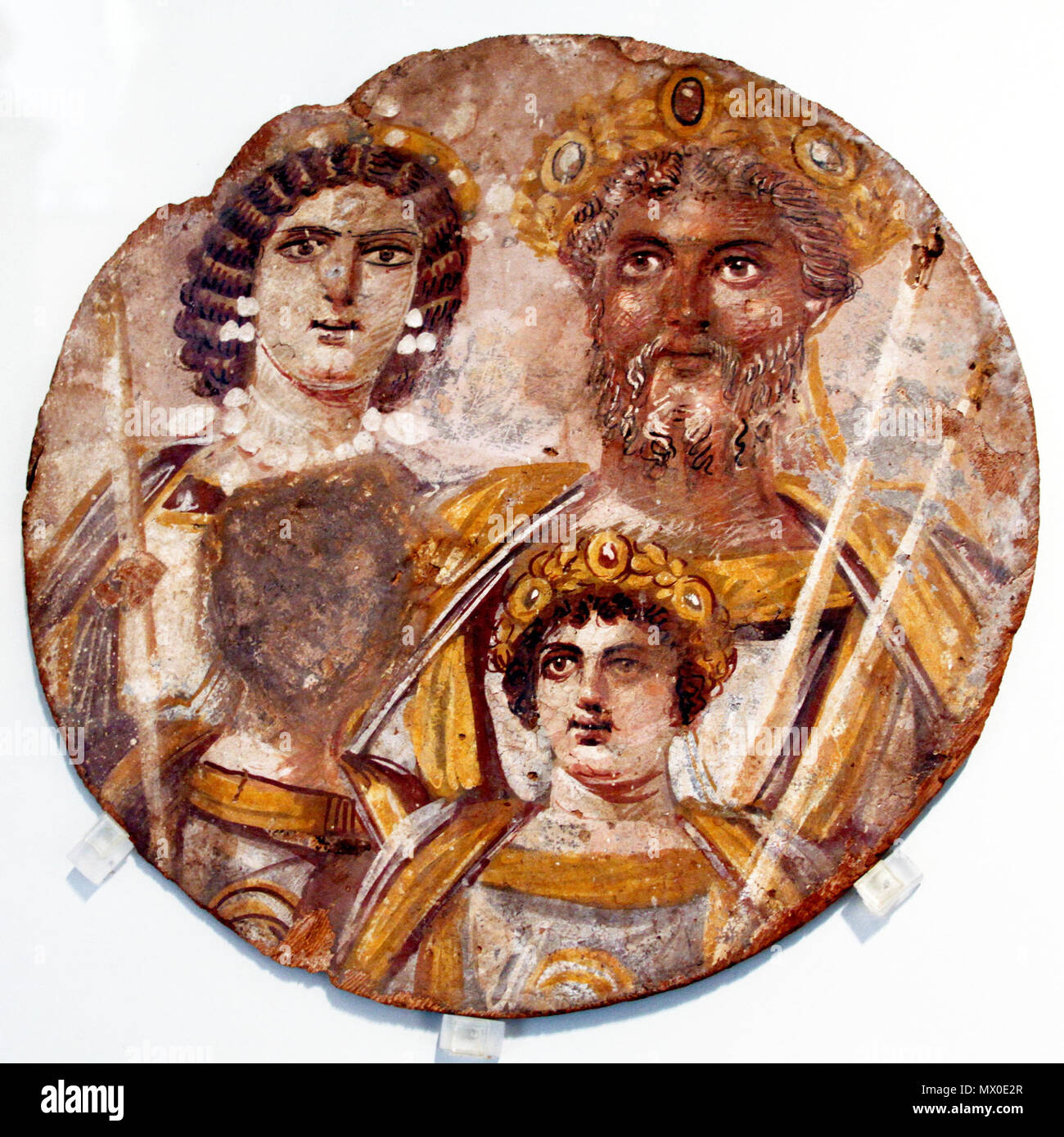 496 Porträt der Familie von Septimius Severus - Altes Museum - Berlin - Deutschland 2017 Stockfoto