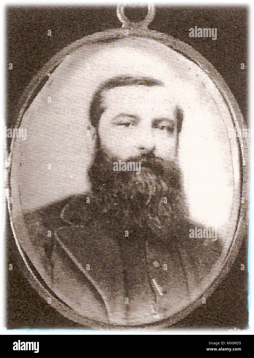 . Français: Portrait du Kommandant Antoine Arnaud, Canut, fusillé à Lyon en 1870. 20 Oktober 2014, 12:33:01. Unbekannt 140 Kommandant Antoine Arnaud Stockfoto