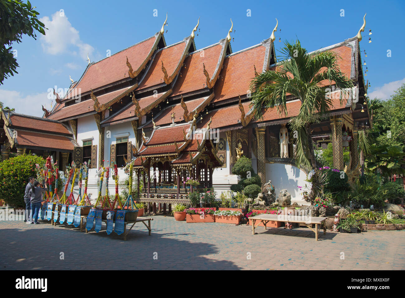 Wat Ket Karem Tempel Chiang Mai Nordthailand Stockfoto