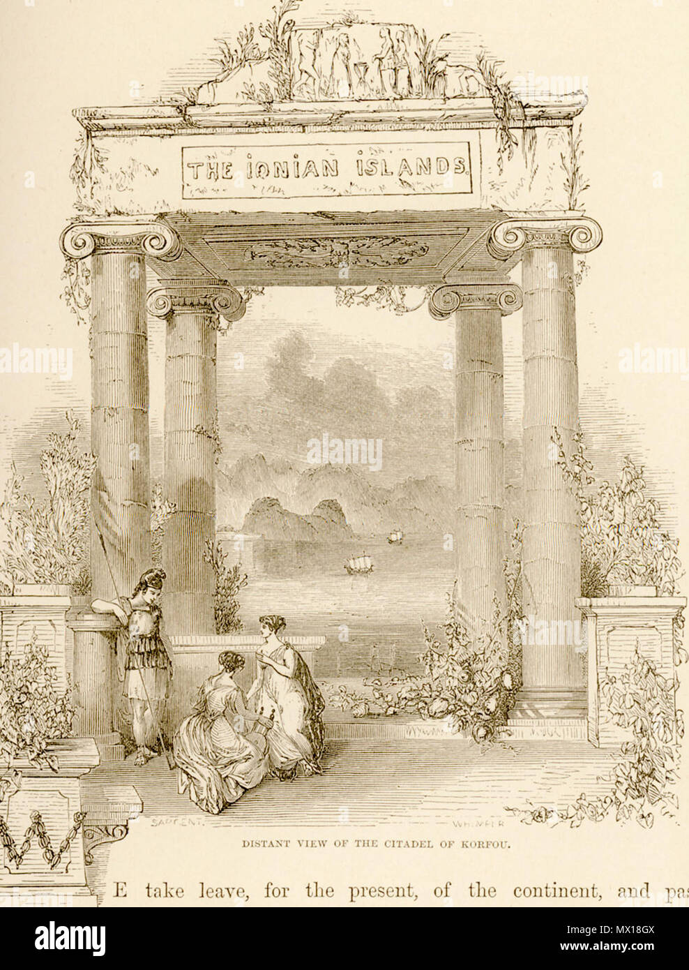 . Englisch: Christopher Wordsworth. Griechenland Bildliche, beschreibende & Historische und eine Geschichte der Merkmale der griechischen Kunst, London, John Murray, 1882. 1882. Christopher Wordsworth (1807 - 1885) Beschreibung britischer Priester, Bischof von Lincoln Datum der Geburt / Tod 30. Oktober 1807 20. März 1885 Ort der Geburt London Authority control: Q 5113463 VIAF: 69707507 ISNI: 0000 0000 8150 0859 88175415 LCCN: n NLA: 35853349 GND: 117423564 WorldCat 203 Fancy Vignette, und entfernten Blick auf die Zitadelle von Korfu - Wordsworth Christopher - 1882 Stockfoto