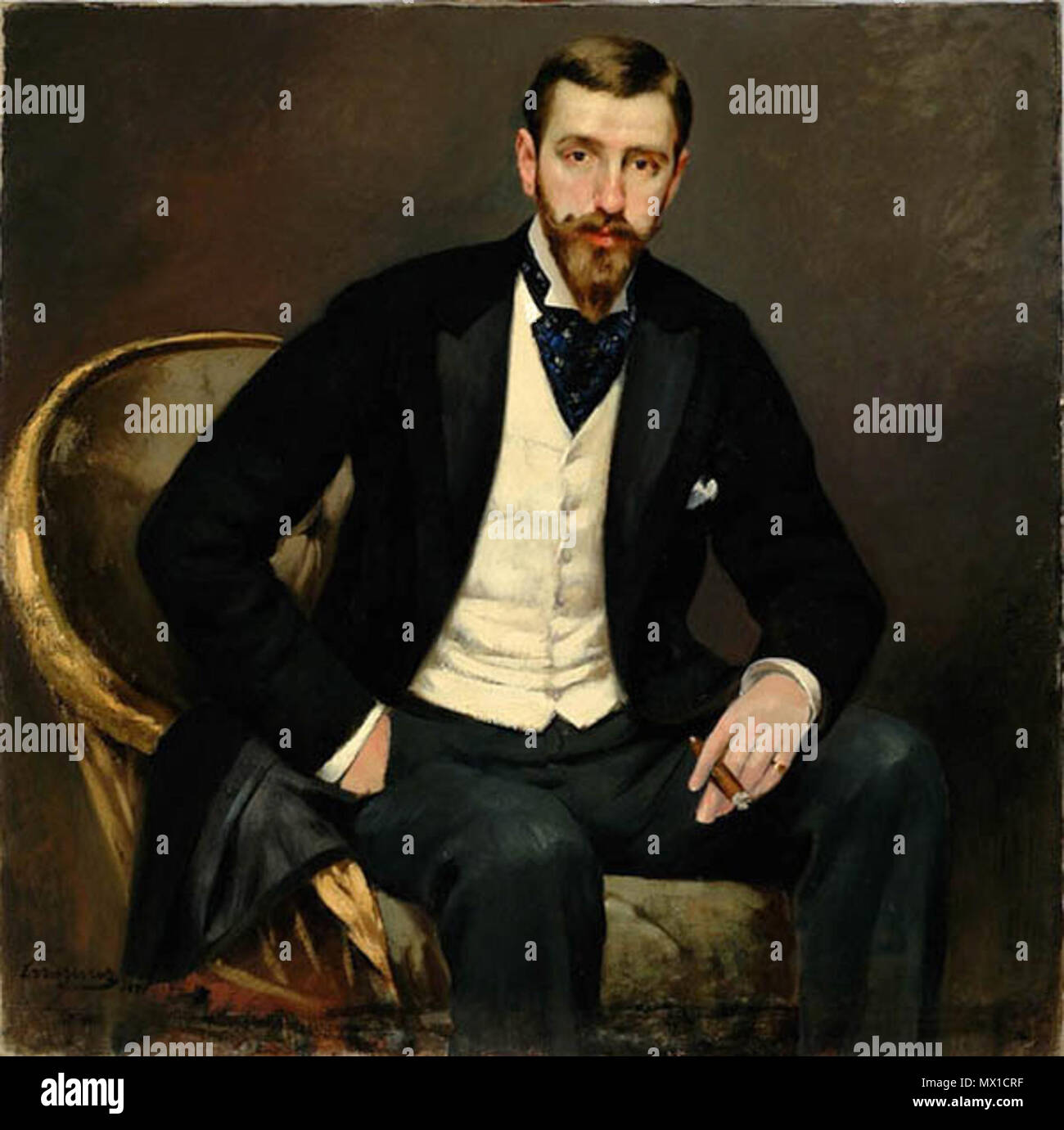 . Retrato de Rafael Errázuriz. Retrato de su Hermano diplomático y