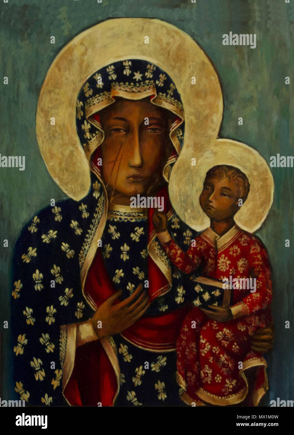 450 Nuestra Señora de Tschenstochau Stockfoto