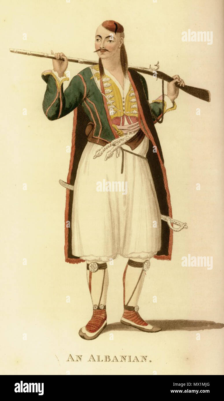 . Englisch: Eine Albanische - John Cam Hobhouse Herrn Broughton - 1813. 1813. John Hobhouse, 1. Baron Broughton (1786-1869) Alternative Namen Sir John Hobhouse; John Cam Hobhouse Beschreibung britischer Politiker und Dichter Geburtsdatum / Tod 27 Juni 1786 3 Juni 1869 Ort der Geburt / Todes Bristol Bristol Standort London Authority control: Q 332595 VIAF: 56611273 ISNI: 0000 0001 1063 8065 50048870 LCCN: n NLA: 49783423 GND: 117525553 WorldCat 43 Eine Albanische - John Cam Hobhouse Herrn Broughton - 1813 Stockfoto . Englisch: Eine Albanische - John Cam Hobhouse Herrn Broughton - 1813. 1813. John Hobhouse, 1. Baron Broughton (1786-1869) Alternative Namen Sir John Hobhouse; John Cam Hobhouse Beschreibung britischer Politiker und Dichter Geburtsdatum / Tod 27 Juni 1786 3 Juni 1869 Ort der Geburt / Todes Bristol Bristol Standort London Authority control: Q 332595 VIAF: 56611273 ISNI: 0000 0001 1063 8065 50048870 LCCN: n NLA: 49783423 GND: 117525553 WorldCat 43 Eine Albanische - John Cam Hobhouse Herrn Broughton - 1813 Stockfoto