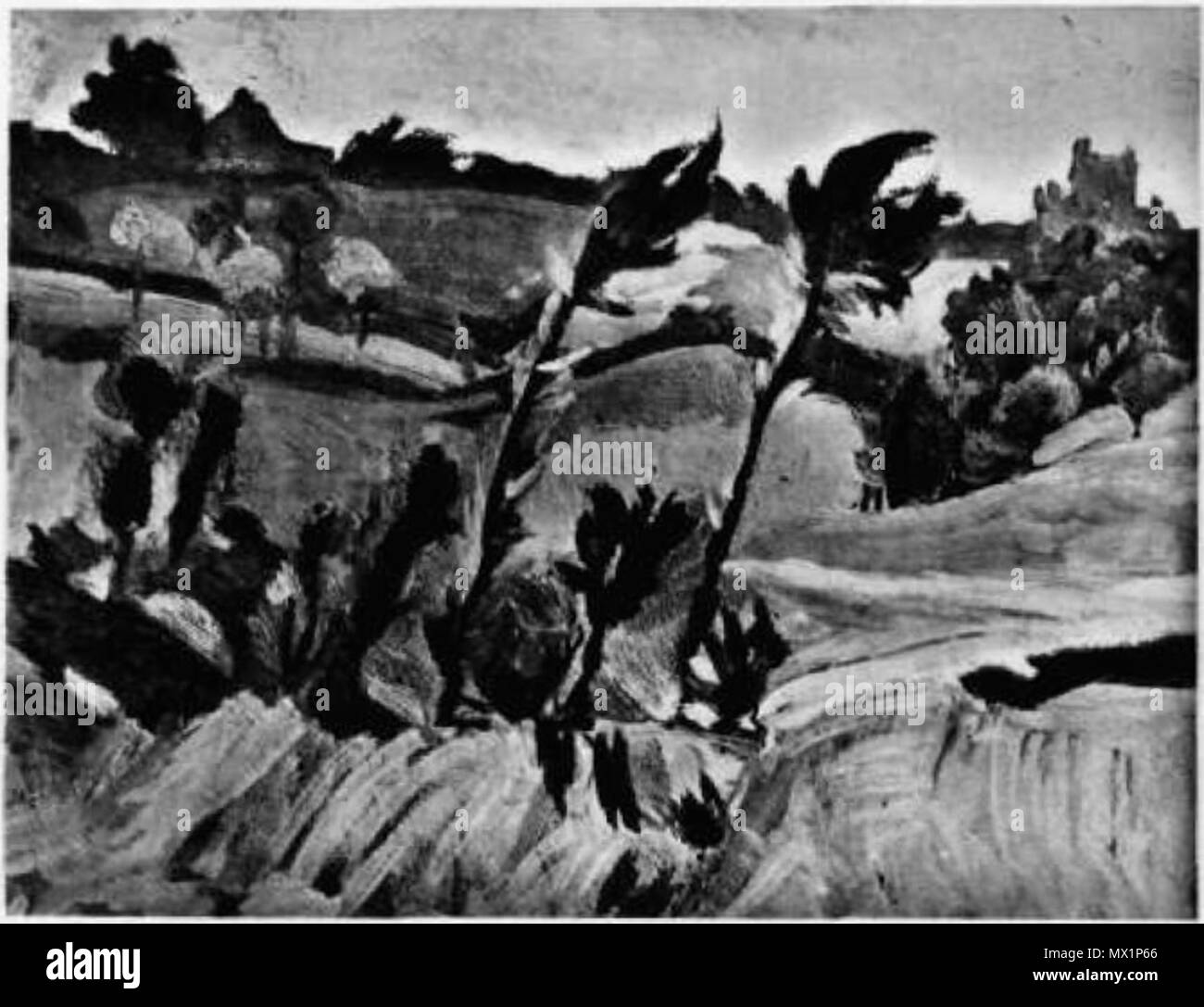. Nederlands: Campagne Romaine. 1900-1920. zwischen 1900 und 1920. Deiva de Angelis 526 römische Landschaft von Deiva de Angelis (1) Stockfoto