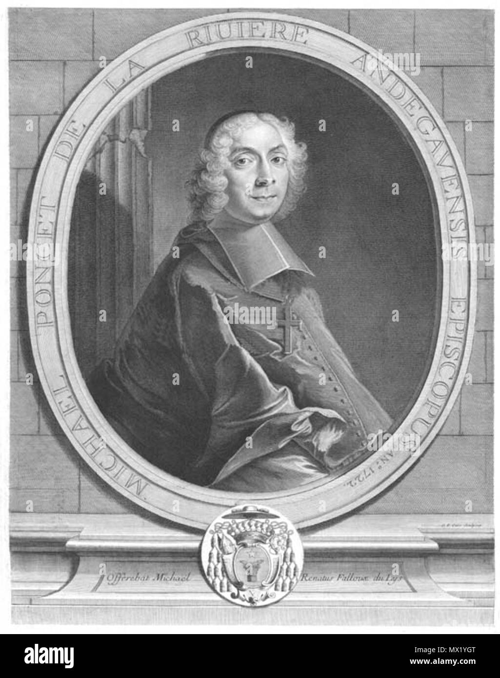 415 Michel Poncet de La Rivière Stockfoto