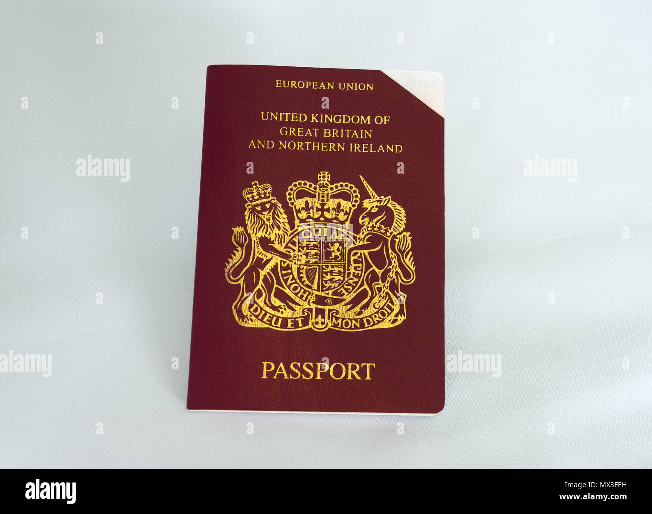 Britischen Reisepass abgelaufen Stockfoto