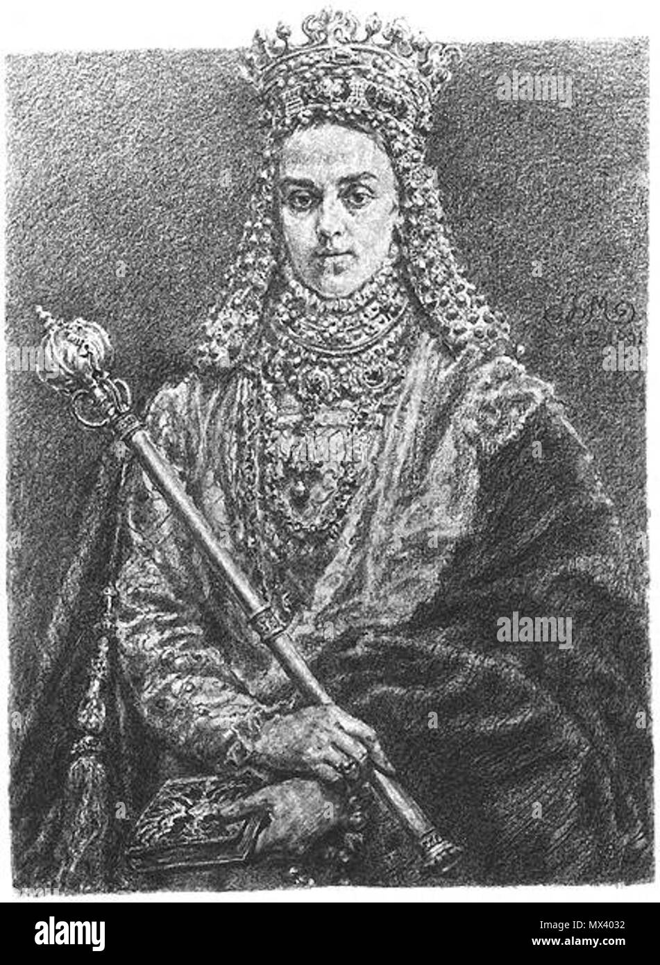 47 Anna Jagiellonka Stockfoto