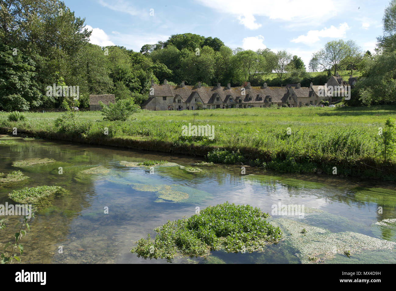 River Windrush, Bourton on the Water, Cotswolds, England Stockfoto