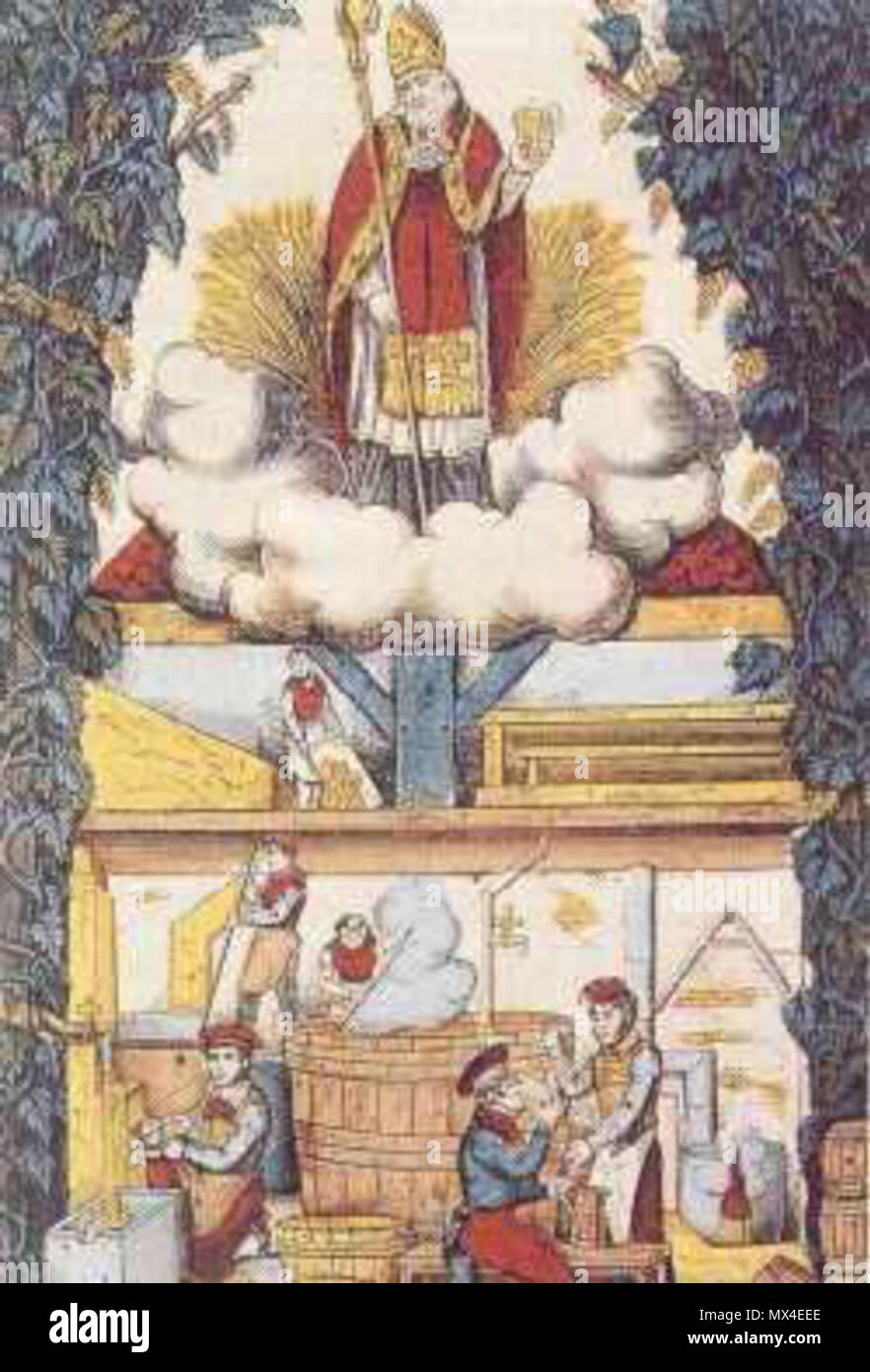 . Ein Bild des heiligen Arnold (Arnulf von Metz als Schutzpatron des