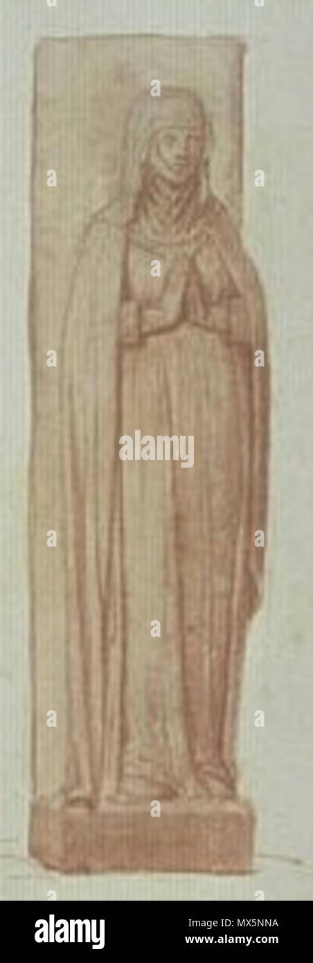 . Français: Blanche von Frankreich (1253 - 1320). 19. Unbekannt 87 Blanka Cordeliers Stockfoto