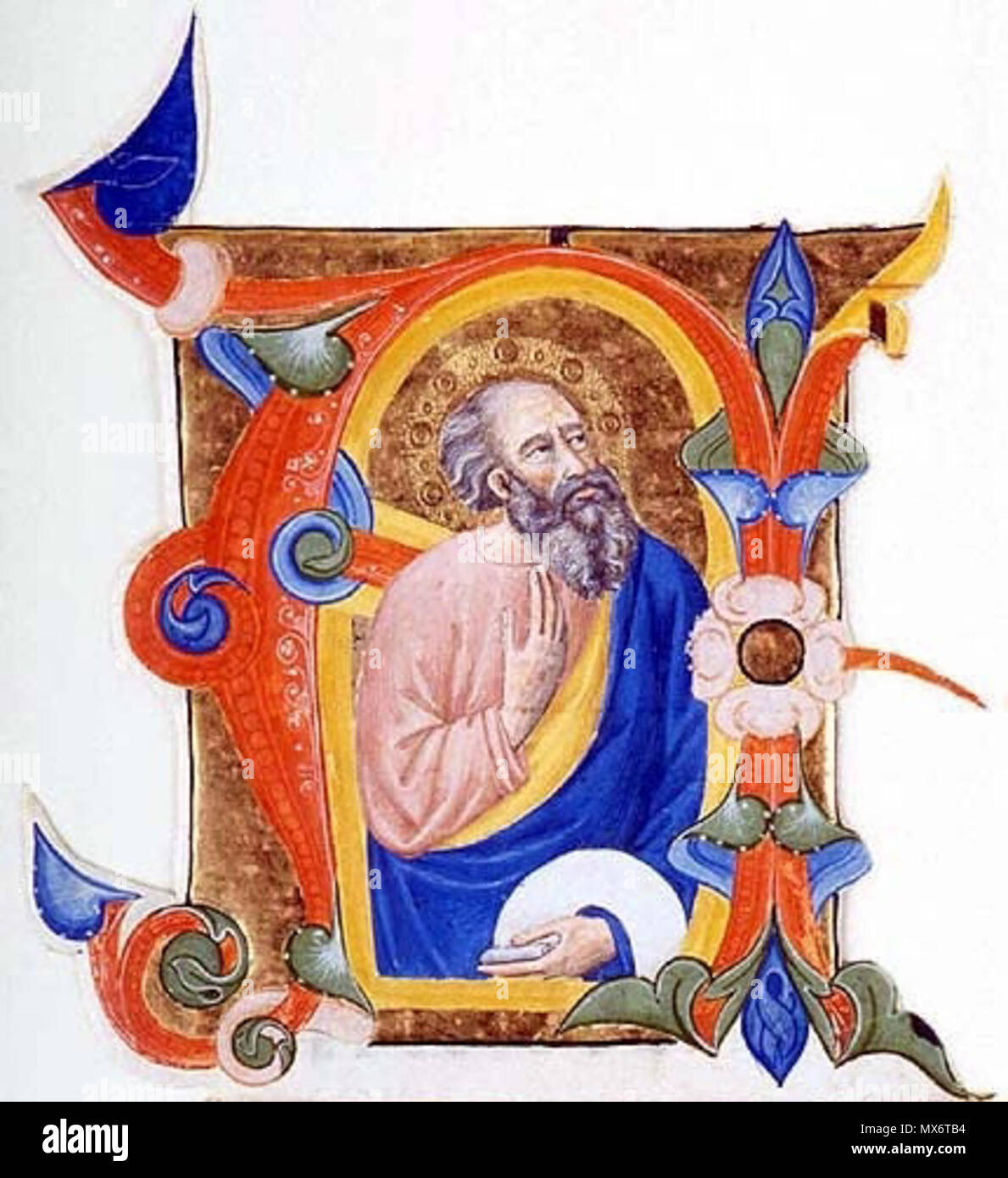 . Englisch: Don Silvestro dei Gherarducci - Schrittweise 1 für San Michele, Murano - ein Prophet in einer ersten A (Morgan Library & Museum, Frau M. 478, Nr. 10 (I.18)). 14. Jahrhundert. Don Silvestro dei Gherarducci (1339 - 1399) Beschreibung italienischen Maler und illuminator Datum der Geburt / Tod 1339 1399 Ort der Geburt / Tod Florenz Florenz arbeiten Zeitraum mittelalterlichen Arbeiten Ort Florenz Authority control: Q 3960740 VIAF: 95822894 ISNI: 0000 0000 7105 3426ULAN: 500022992 LCCN: Nr 94017599 WGA: GHERARDUCCI, Don Silvestro dei WorldCat 167 Don Silvestro dei Gherarducci - Schrittweise 1 für San Michele a M Stockfoto