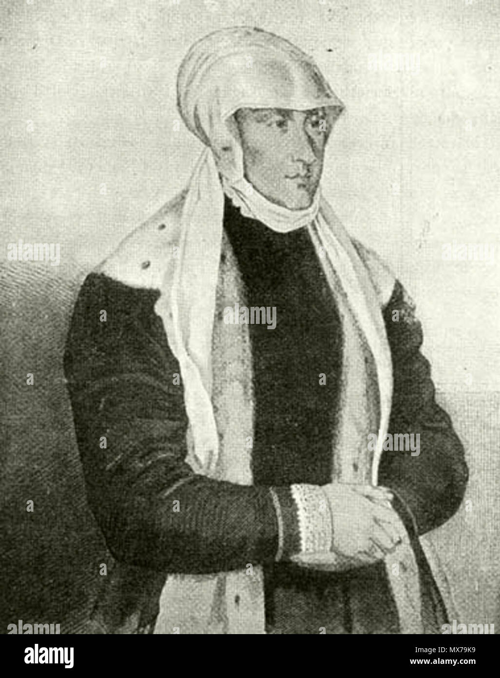 4 140. MÁRIA KIRÁLYNÉ. Stockfoto