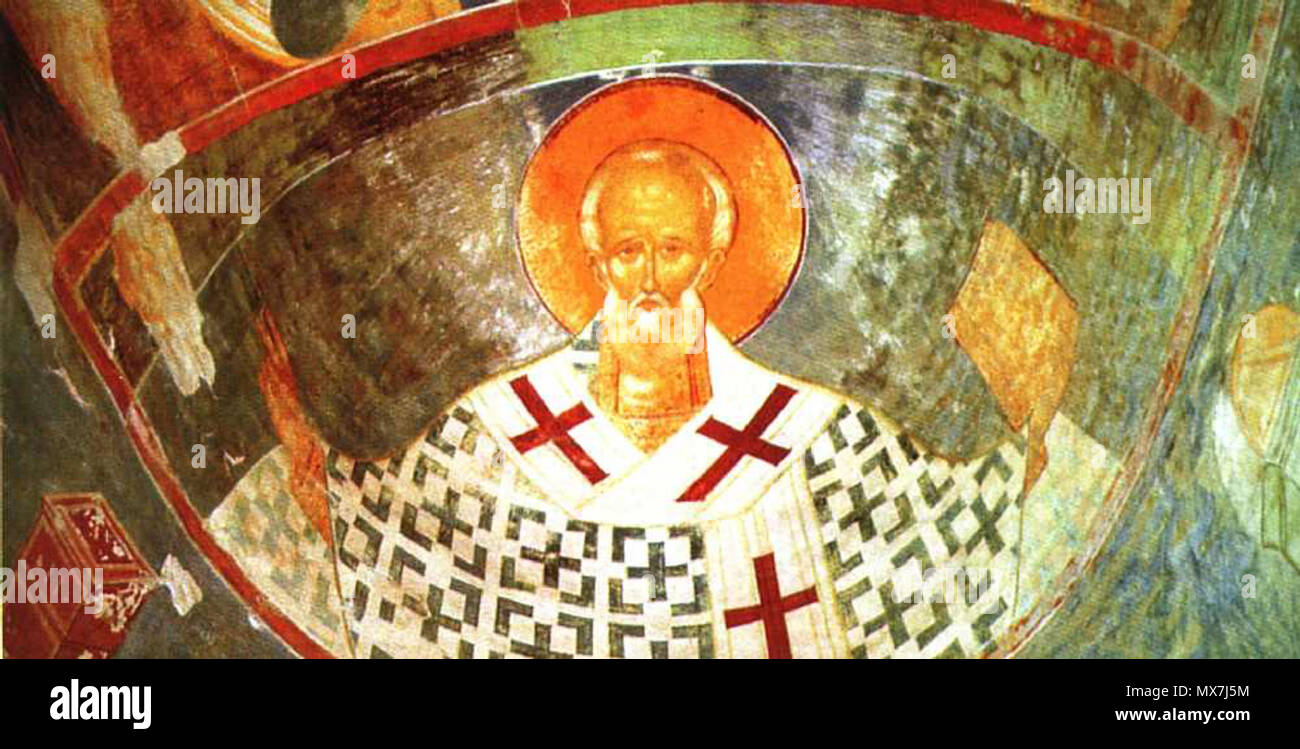 . Святитель Николай. 15. Jahrhundert. Дионисий 164 Diogenes 004 Stockfoto