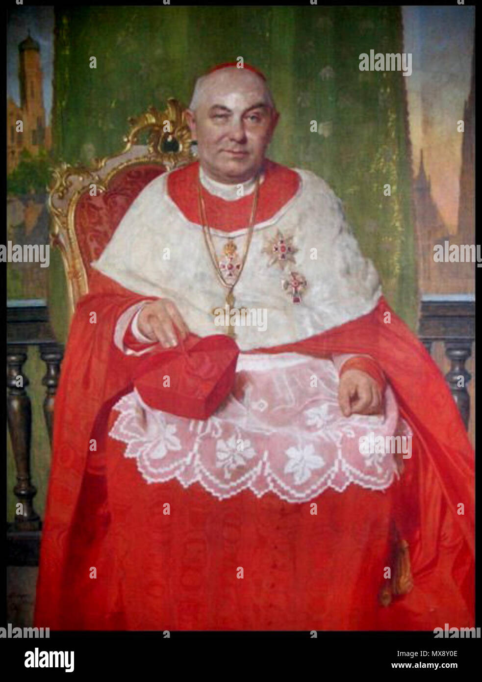 . Friedrich Gustav Kardinal Piffl von Tom von Dreger. im Jahre 1932 starb. Tom von Dreger 229 Friedrich Gustav Piffl Stockfoto