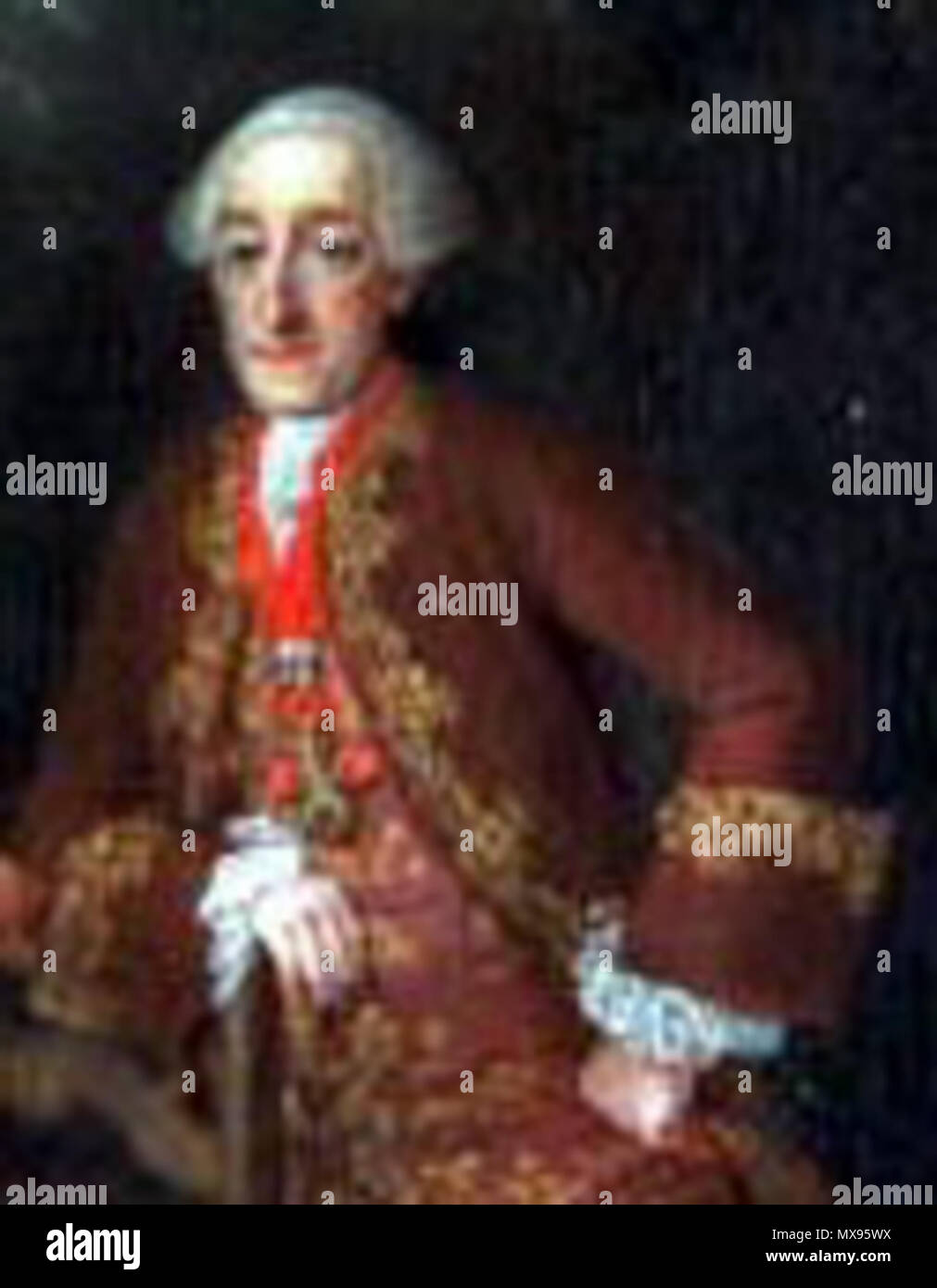 . Englisch: Detail aus der Gruppe Porträt der Familie Harrach Backgammon einschließlich Allgemeine Ferdinand Graf Harrach. Johann Wilhelm Hoffnas (1727-1795) Alternative Namen Johann Wilhelm Hofnaas Hofnas, Johann Wilhelm, Johann Wilhelm, Johann Hoffnaass Wilhelmm Hofnass, Johann Wilhelm Hoff zum Ahaus Beschreibung Deutsch Portrait Maler Geburtsdatum / Tod 19. Juni 1727 16. August 1795 Ort der Geburt / Todes Ahaus Mannheim Standort Düsseldorf (1748 - ....), Rom (1753 - ....), Mannheim (1773-1795), Mainz, Frankfurt, Regensburg Authority control: Q 16006184 VIAF: 95799059 ULAN: 5. Stockfoto