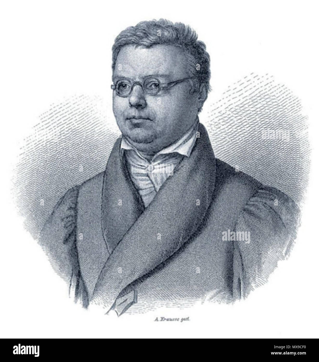 229 Friedrich Arnold Brockhaus von Krauße Stockfoto