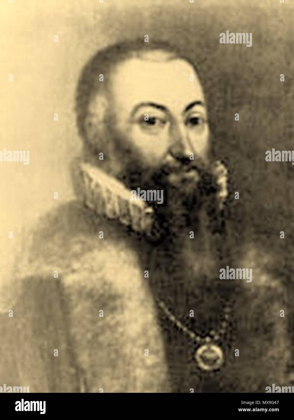 . Deutsch: Kettler, Godhard gestorven im Jahre 1587. 22 August 2009, 10:04 (UTC). GotthardKettler.jpg: Original uploader wurde Känsterle bei nl. wikipedia abgeleitete Arbeit: Amano1 (Talk) 251 GotthardKettler-k Stockfoto