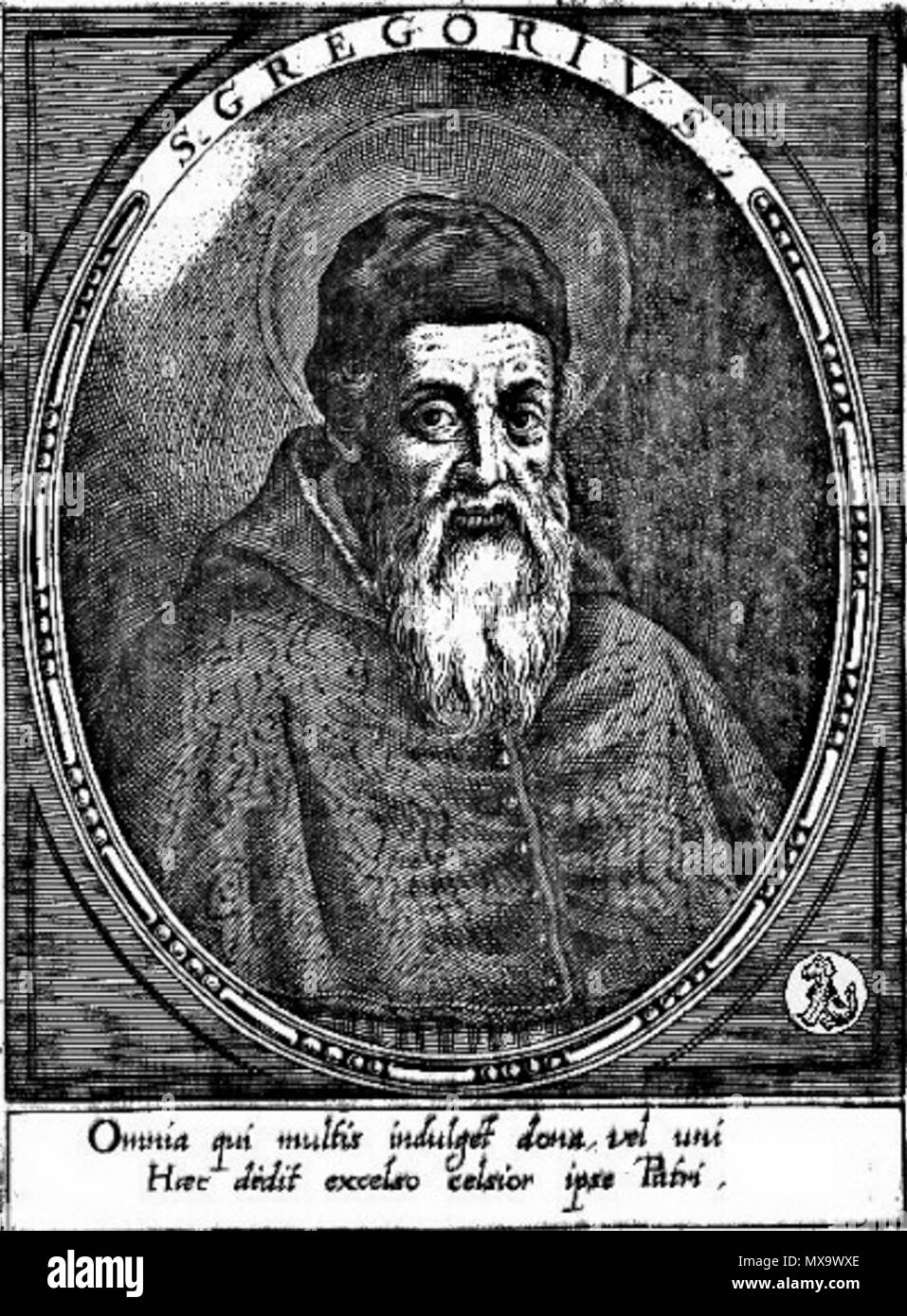 254 Gregorius von Nyssa Stockfoto