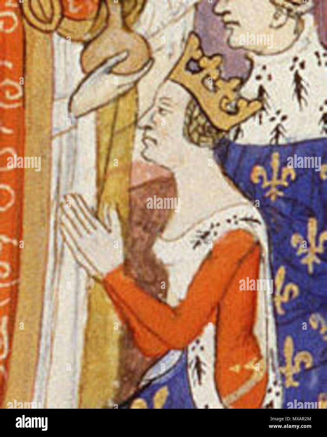 . Čeština: Jana Bourbonská. 15. Jahrhundert. Anonym 310 JanaBourbon Stockfoto