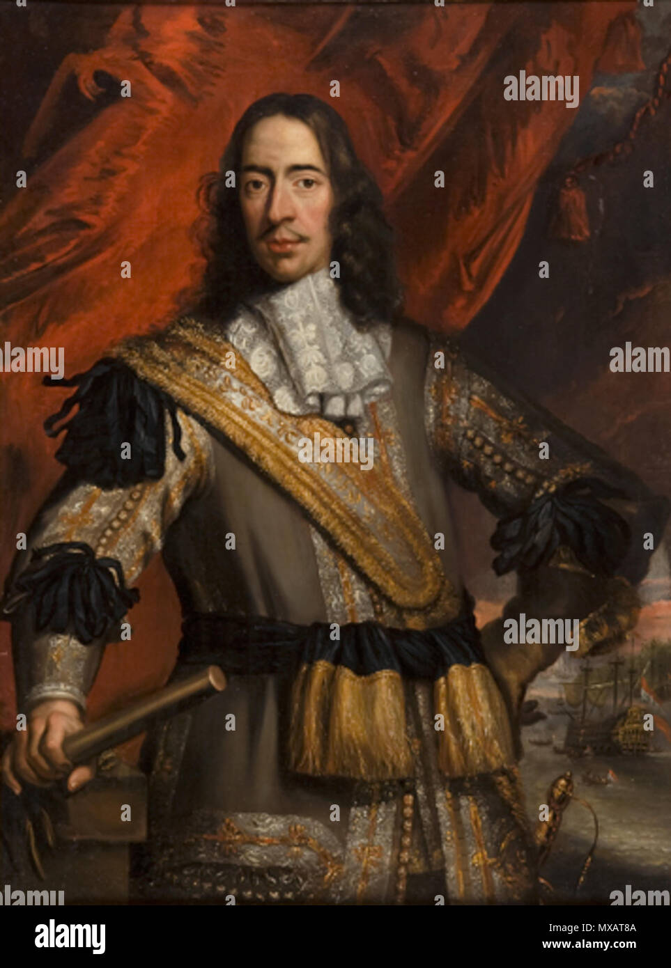 . Nederlands: Portret van Cornelis de Witt. Doek Olieverf op op Multiplex. 113,5 × 44,6 × 85,5 cm (33,6 in). Amsterdam, Rijksmuseum Amsterdam. . Zwischen 1667 und 1700. Nach Jan de Baen (1633-1702) Alternative Namen Jan de Baan Beschreibung niederländischer Maler, Zeichner und Grafiker Geburtsdatum / Tod 20. Februar 1633 8. März 1702 (unterirdisch) Ort der Geburt / Todes Haarlem, Den Haag Arbeit Zeitraum zwischen ca. 1650 und ca. 1702 Standort Amsterdam (1645-1648), Den Haag (1660-1702) Kontrolle: Q 759784 VIAF: 95822303 ULAN: 500022895 WGA: BAEN, Jan de GND: 189557303 BPN: Stockfoto