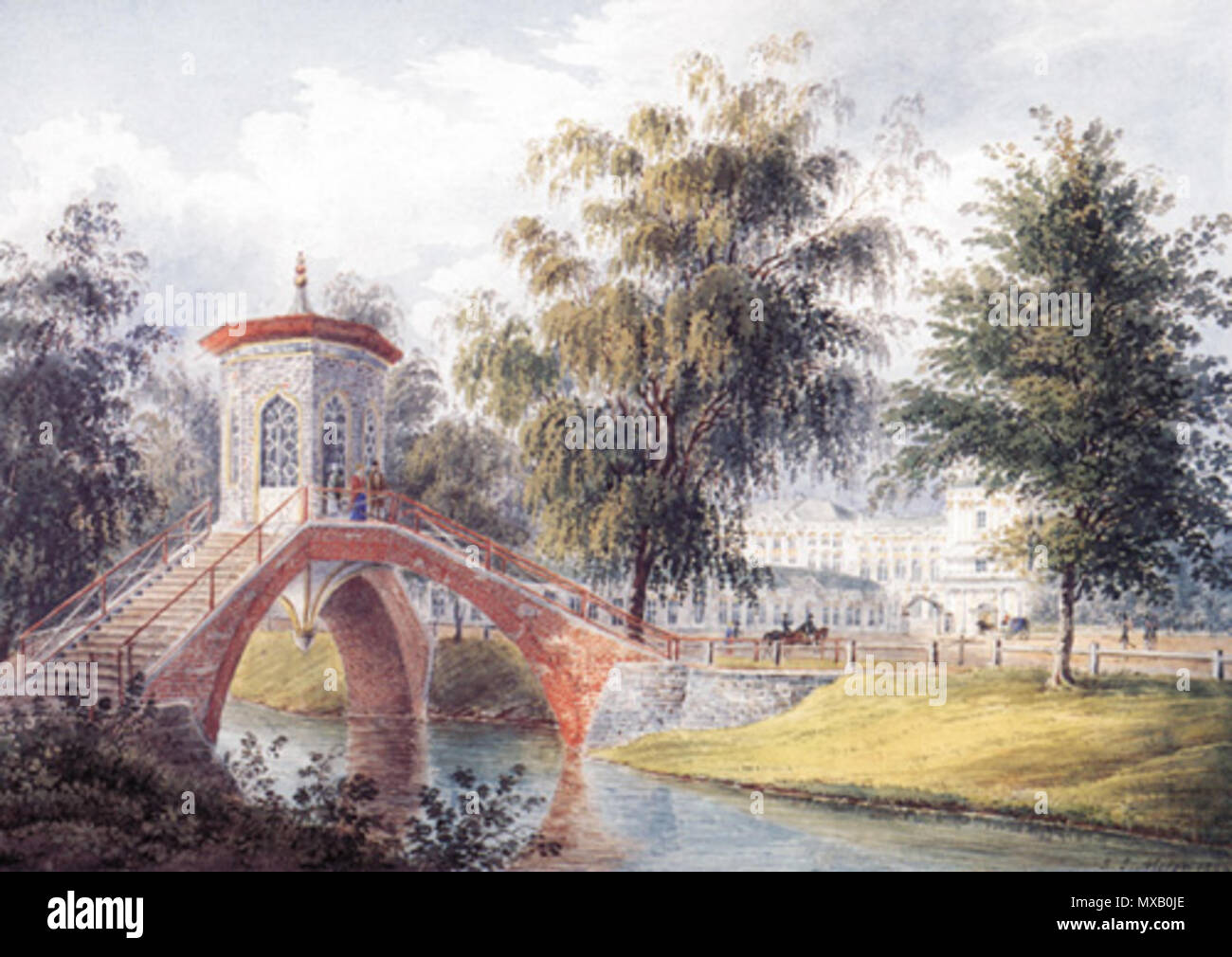 342 Kitaiskymost Stockfoto