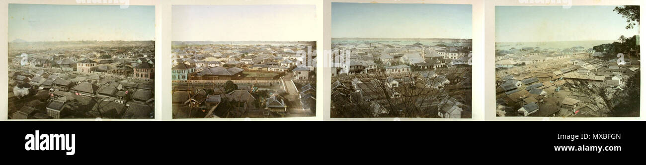. Englisch: 4-Platte großformatige Eiklar drucken. ca. 1880. Kusakabe Kimbei (1841-) Alternative Namen Kinbei Kusakabe Beschreibung japanische Fotograf Geburtsdatum / Tod 24. November 1841 und 27. November 1841 19. April 1932 und 19. April 1934 Ort der Geburt Kōfu Authority control: Q 1794526 VIAF: 29498177 ISNI: 0000 0000 6328 526 X ULAN: 500320908 LCCN: Nr 2006032196 GND: 138722870 WorldCat 351 Kusakabe Kimbei - Yokohama ausländische Siedlung Stockfoto