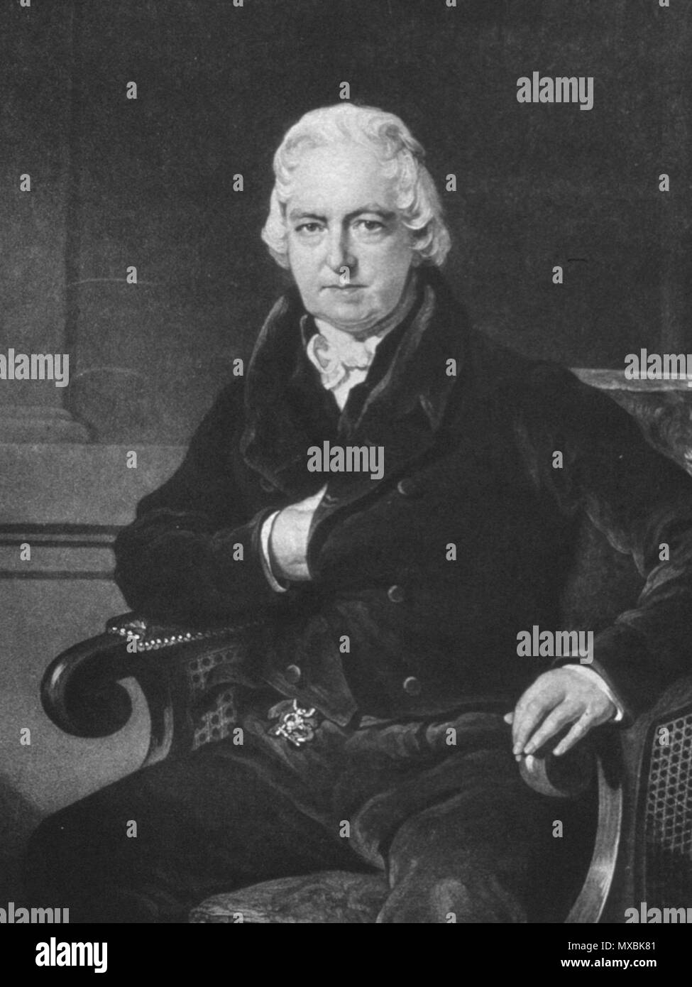 . Englisch: John abernethy FRS (3. April 1764 - 20. April 1831). Datum unbekannt, in Großbritannien durch Medico-Legal Publishing veröffentlicht, in dem 18. Jahrhundert. Unbekannt 321 John abernethy (1764 b) Stockfoto