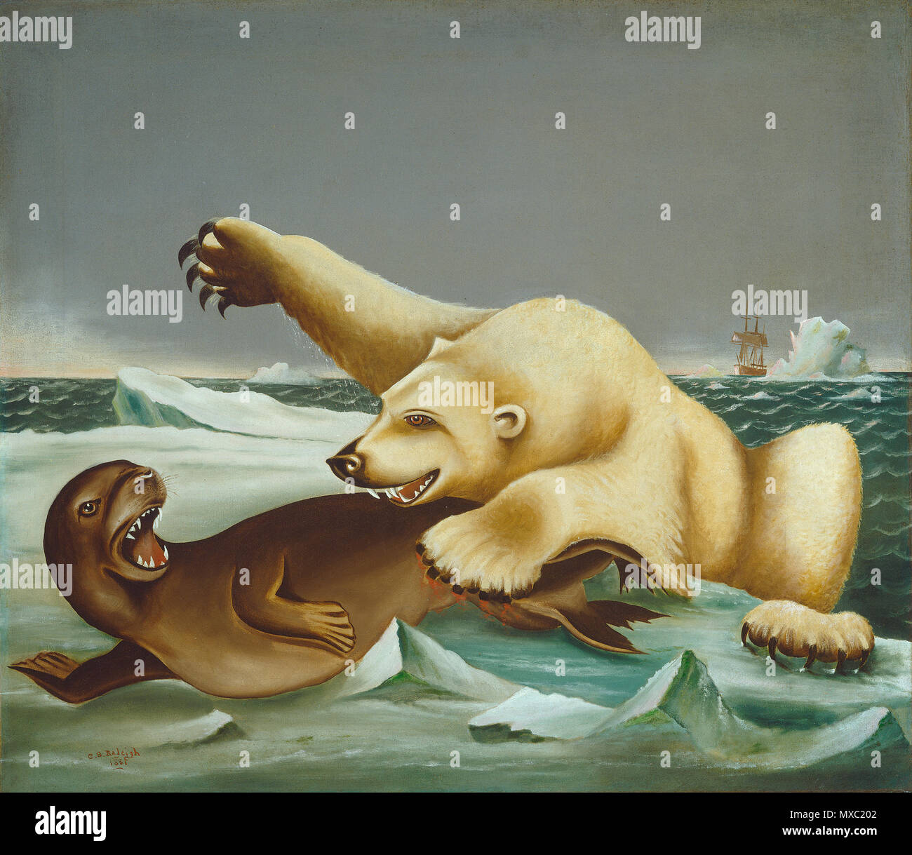 . Gesetz der Wildnis. 1881 361 Gesetz des Wilden G -001751-20120801 Stockfoto