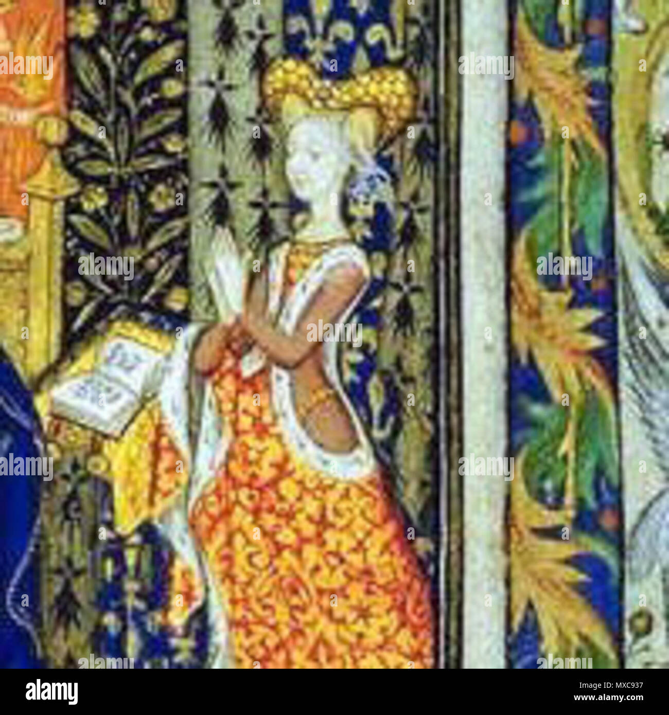 . Français: Marguerite d'Orléans. 15. Jahrhundert. Anonym 397 Margueritedorleans Stockfoto