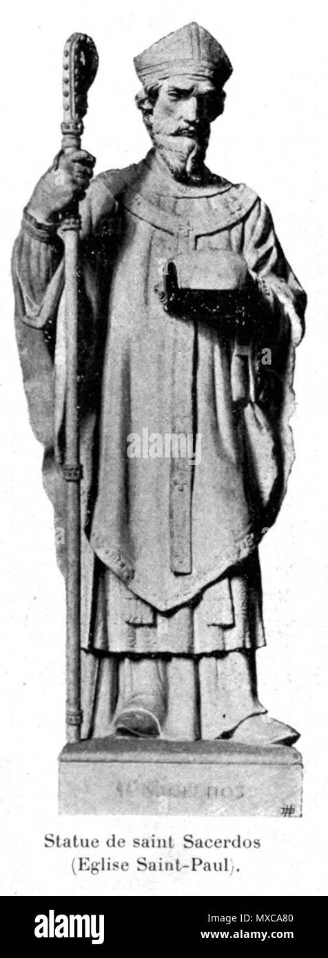 401 Martin - Histoire des Églises et chapelles de Lyon, 1908, Tome I 0035 Stockfoto