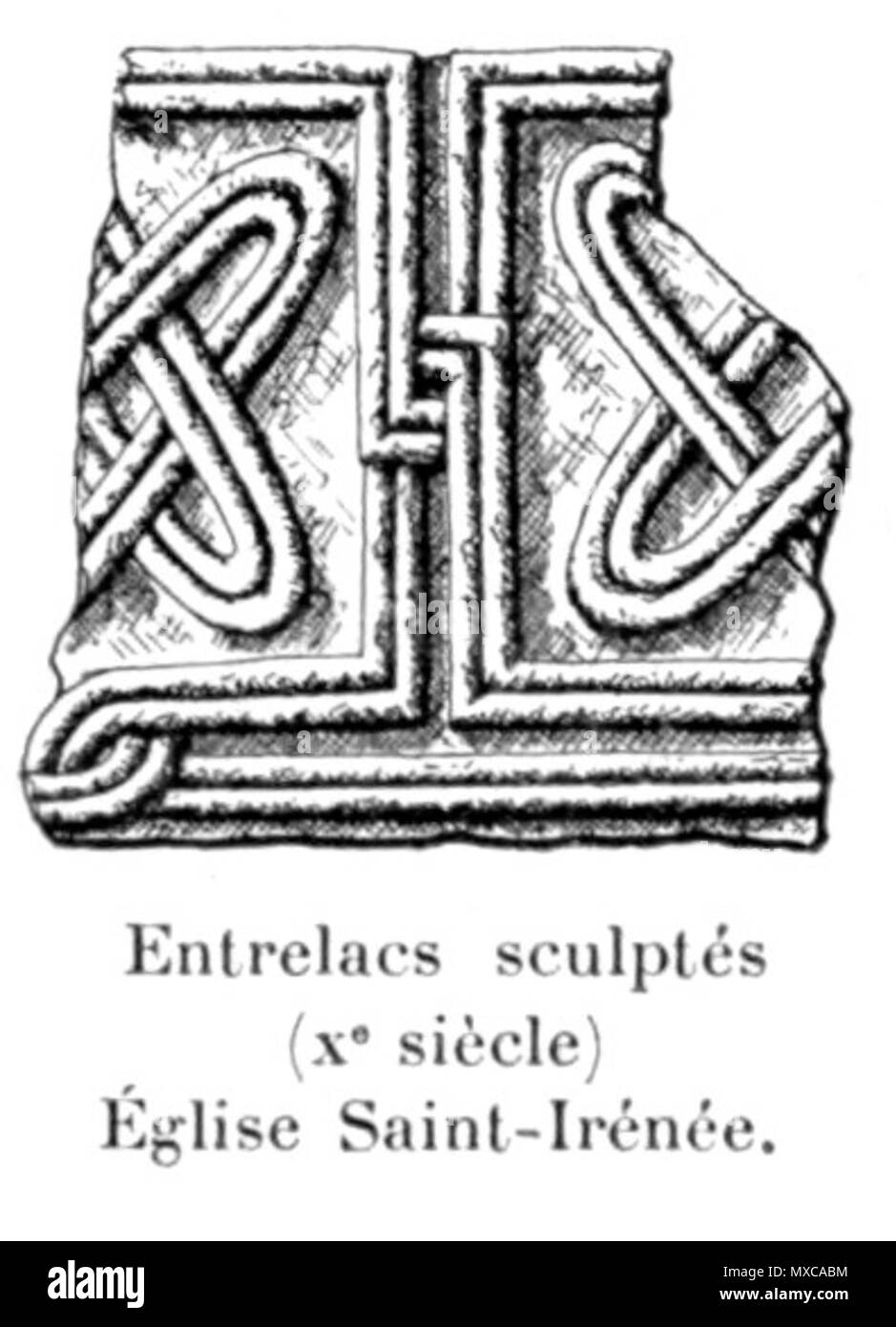 401 Martin - Histoire des Églises et chapelles de Lyon, 1908, Tome I 0201 Stockfoto
