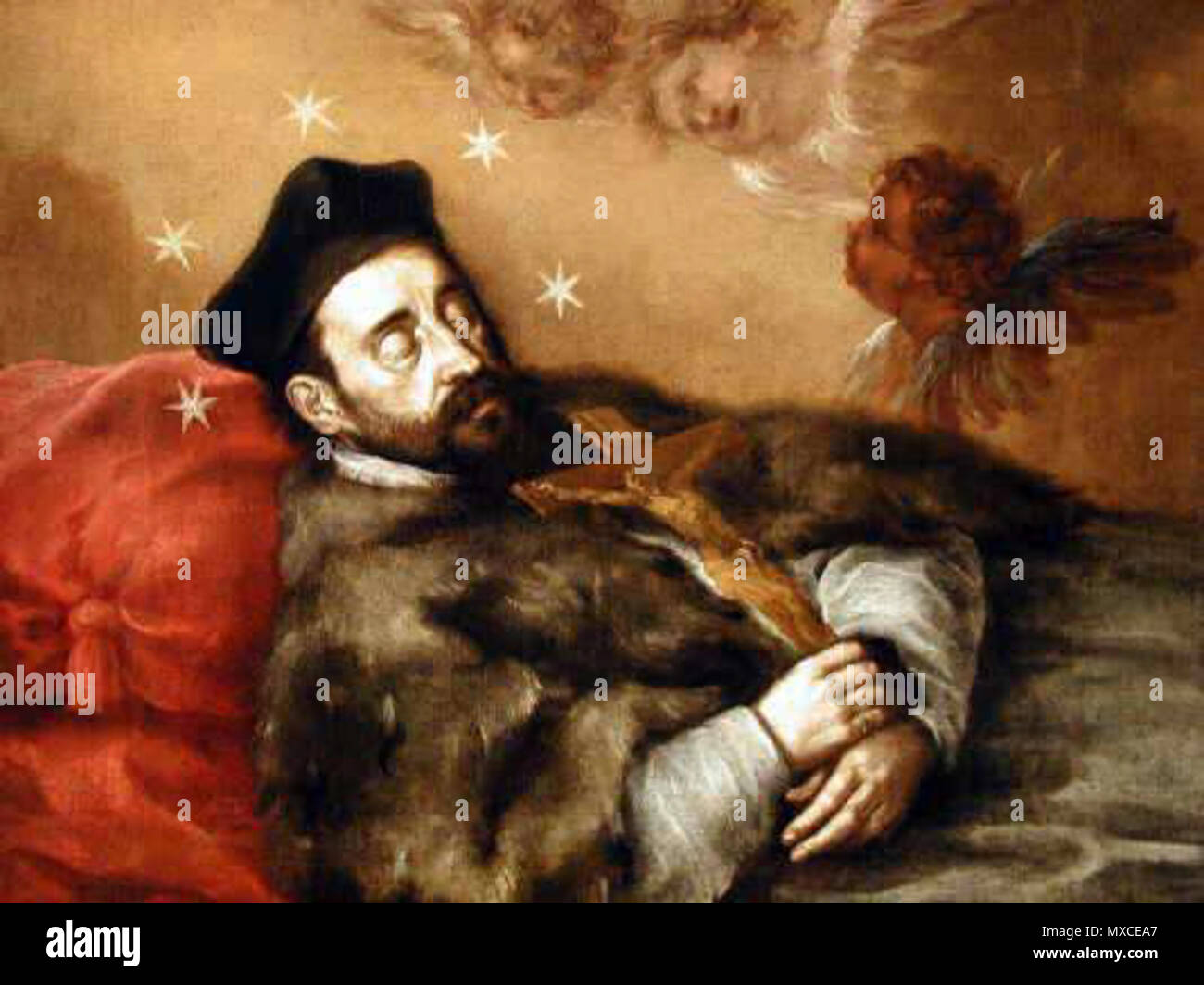 365 Ledvinkovský obraz Jana Nepomuckého Stockfoto