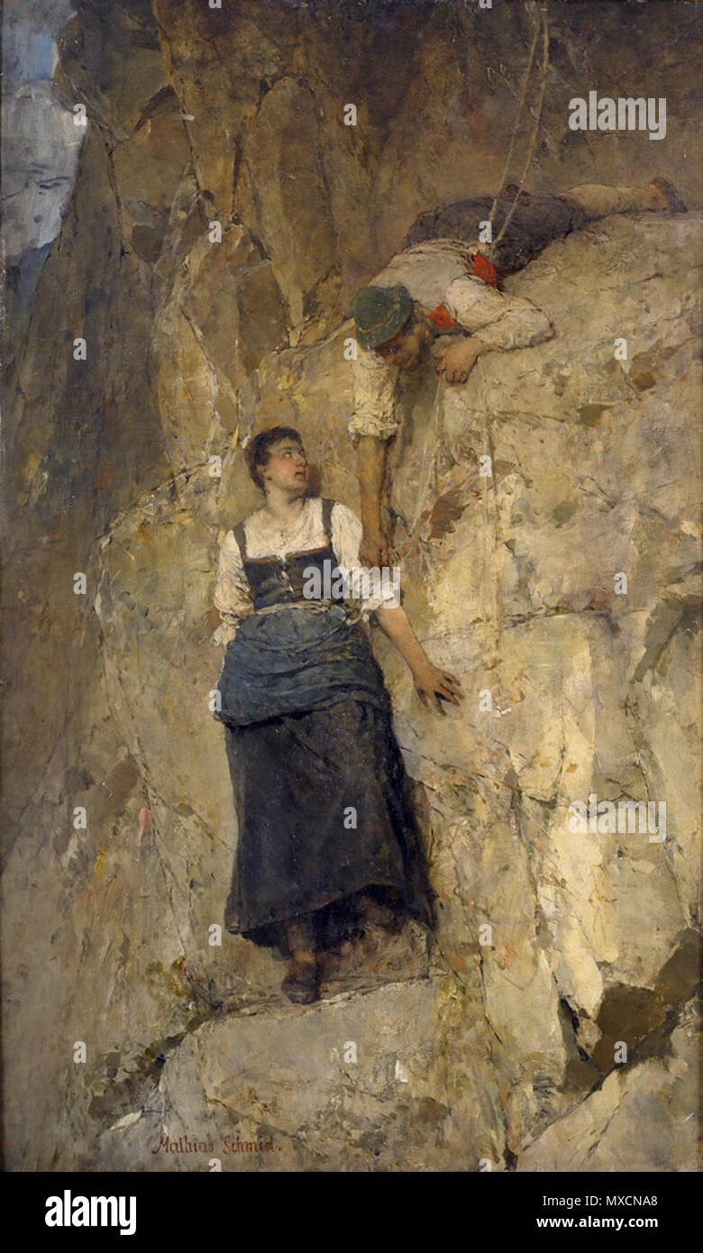 . Deutsch: Verstiegene Edelrauten-Sucherin. von 1923. Matthias Schmid (1835 - 1923) Alternative Namen Mathias Schmid Beschreibung österreichische Maler Geburtsdatum / Tod am 14. November 1835 vom 22. Januar 1923 Ort der Geburt / Todes Siehe im Paznauner Tal München Authority control: Q 1804490 VIAF: 62391752 ISNI: 0000 00007259 1031 ULAN: 500094045 LCCN: 99030205 GND Nr: 120963051 WorldCat 406 Mathias Schmid Verstiegene Edelrauten-Sucherin Stockfoto