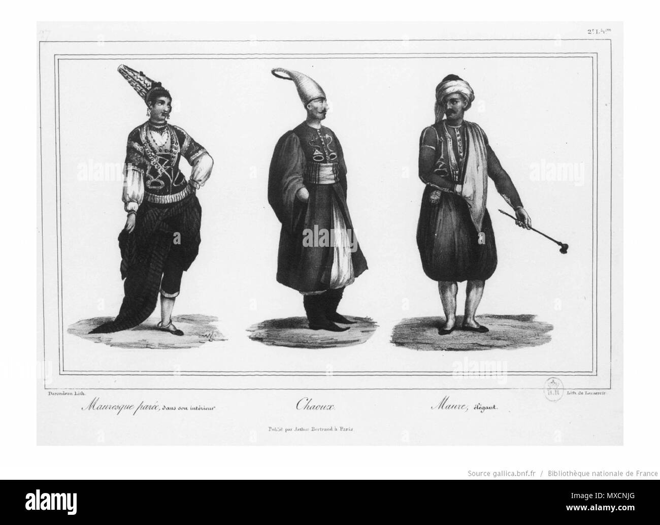 . Français: Titel: Voyage dans la Régence d'Alger, ou Beschreibung du Pays occupé par l'Armée Francaise en Afrique: Contenant des Bemerkungen sur la Géographie physique, la Géologie, La météorologie, ... : Suivies Mountain-einsätze sur le commerce de l'agriculture, Les sicences et les arts, Les moeurs,.... Atlas/par M. Rozet, ... Auteur: Rozet, Claude-Antoine (1798-1858) Éditeurs: A. BERTRAND (Paris) Datum d'édition": 1833 Sujet: Frankreich - Kolonien - Afrique Sujet: Afrique du Nord - - Beschreibungen et Voyages - - 19 e siècle Typ: monographie imprimée Langue: Français Format: 3t. et 1 Atlas: Warenkorb Stockfoto