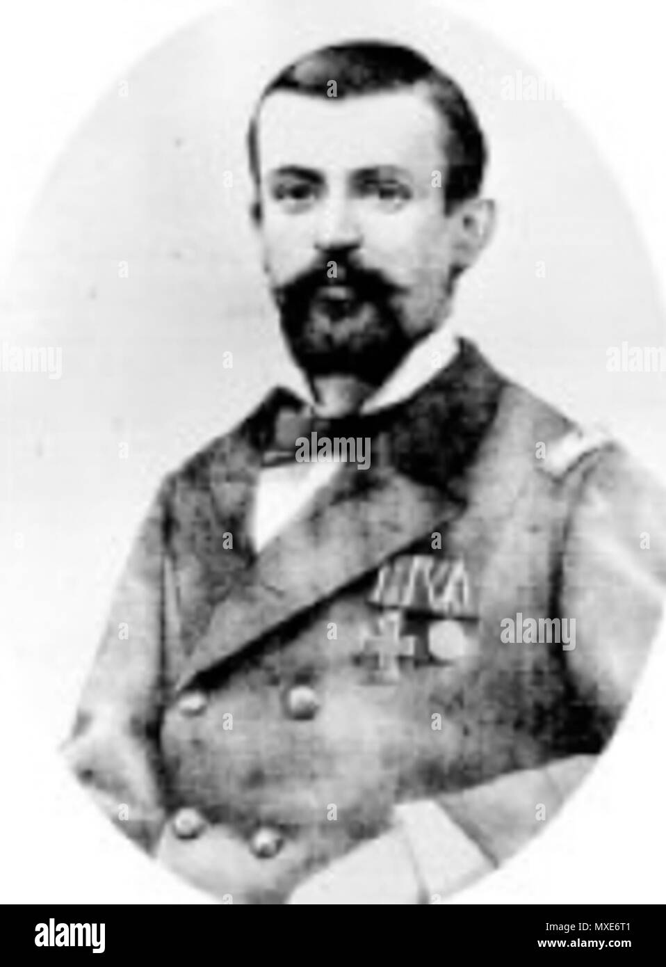 . Español: Capitán Otto Von Moltke von Rantzau, enrolado en el Regimiento Movilizado" Chacabuco", murió en La Batalla de San Juan el 13 de Enero de 1881. 11 März 2013, 21:23:24. Unbekannt 461 Otto Von Moltke, Chile Stockfoto