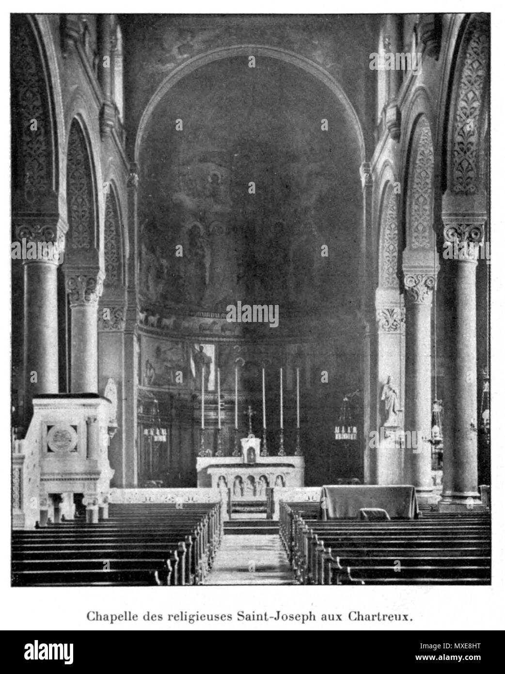 402 Martin - Histoire des Églises et chapelles de Lyon, 1908, Tome I 0345 Stockfoto