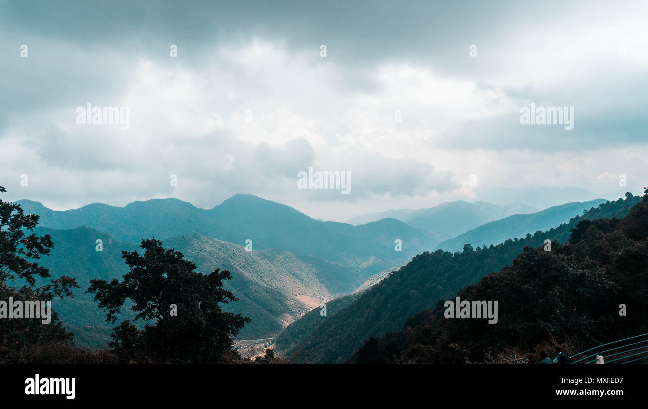 Nepal Berg Blick Stockfoto