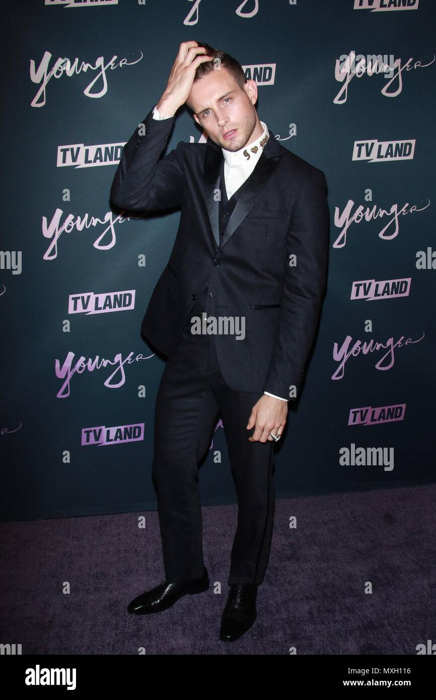 New York, NY, USA. 4. Juni 2018. Nico Tortorella am jüngeren Saison 5 Premiere Party bei Cecconi ist am 4. Juni 2018 in New York City. Credit: Diego Corredor/Medien Punch/Alamy leben Nachrichten Stockfoto