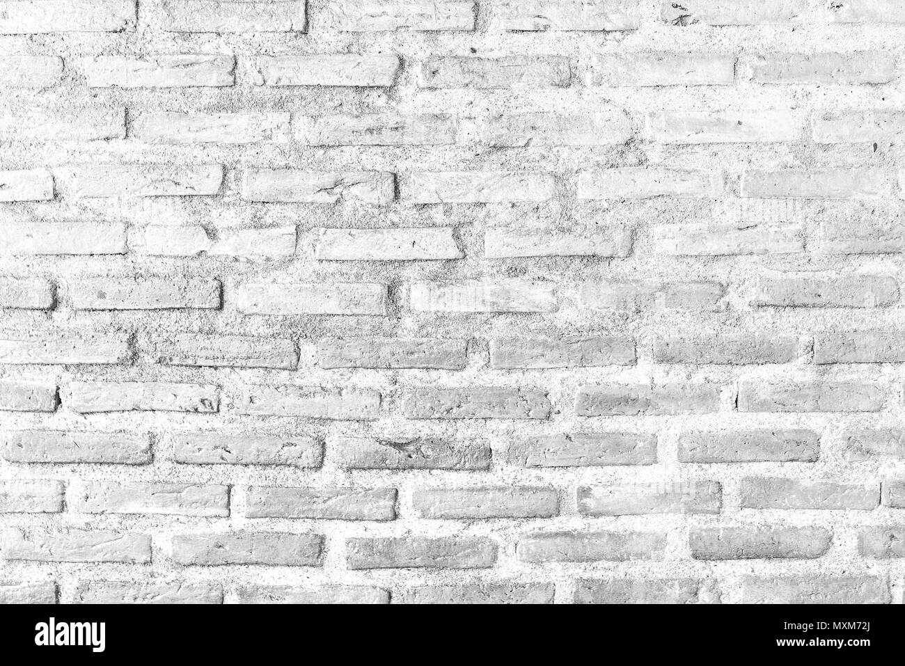 Weiße Mauer Hintergrund in Retro Zimmer Stockfoto