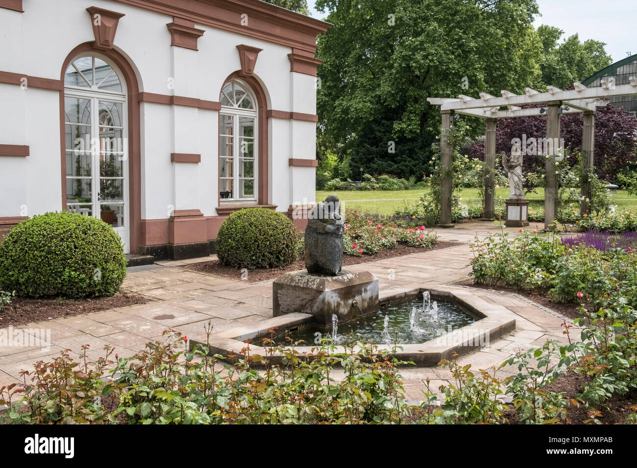 Im Mai Palmengarten Ein Botanischer Garten Im Main Gelegen