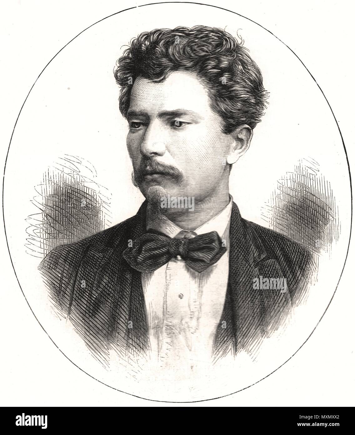 Stanley in Afrika Herr H. M. Stanley 1872 1878. Die Illustrated London News Stockfoto