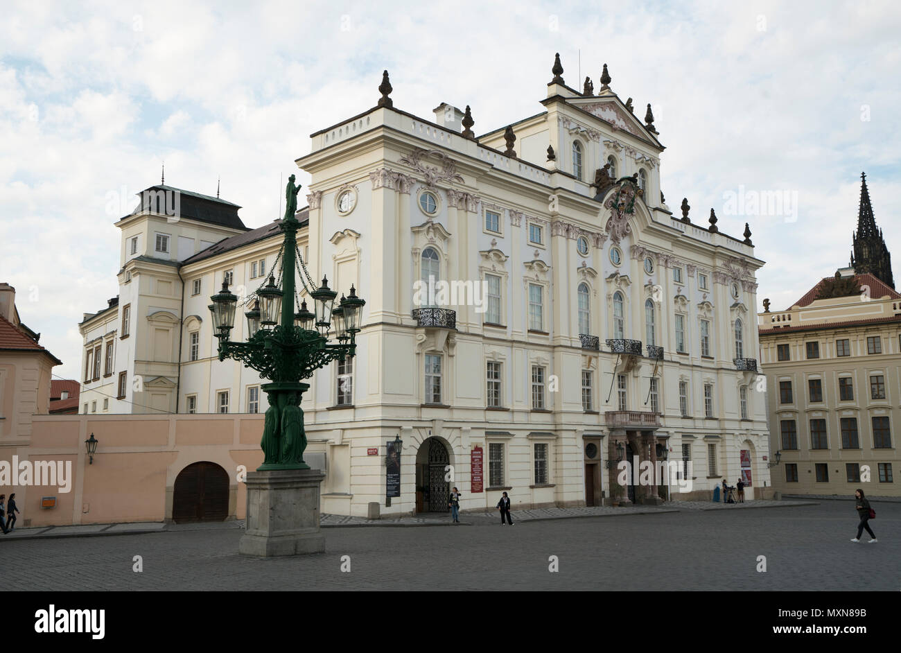 Die Styernberg Palace im Zentrum von Prag, Tschechien Stockfoto Die Styernberg Palace im Zentrum von Prag, Tschechien Stockfoto