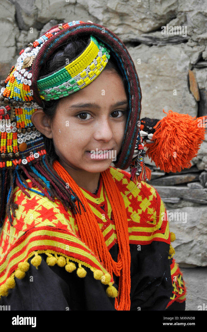 Pakistan, Bumburet Tal, Chilan Loshi Festival Stockfoto