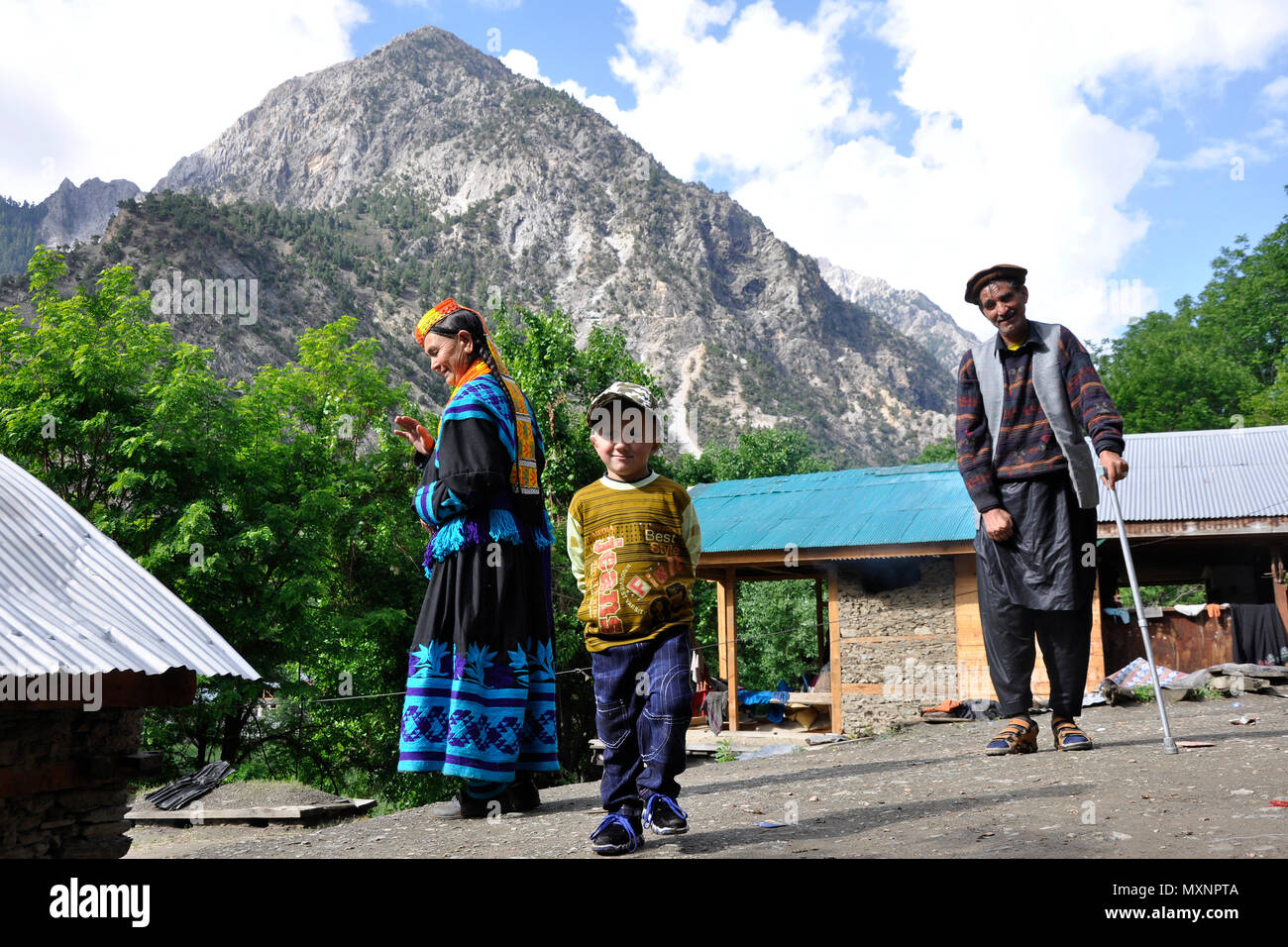 Pakistan, Brum, Kalash Festival Stockfoto