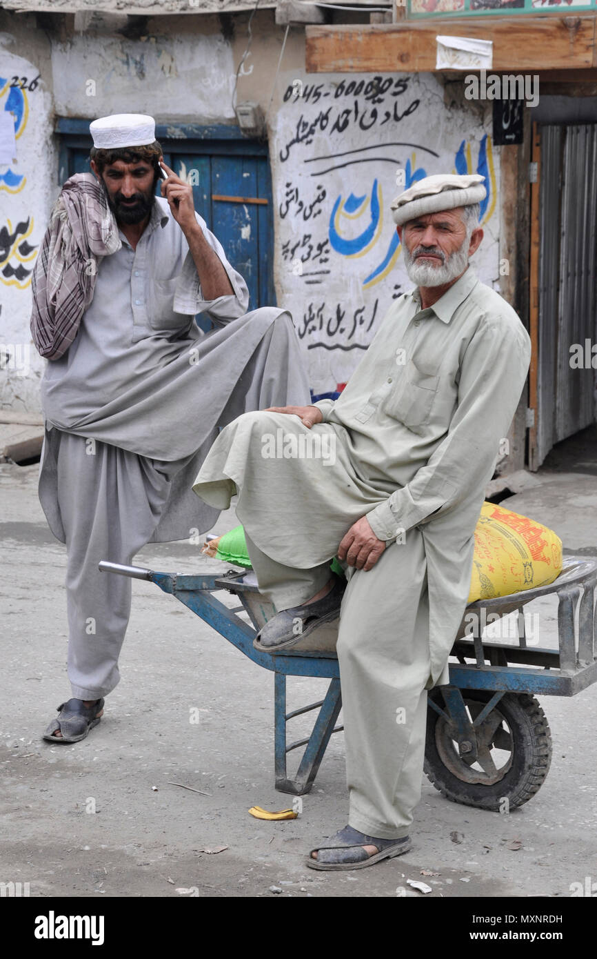 Pakistan, Ayun Dorf Stockfoto